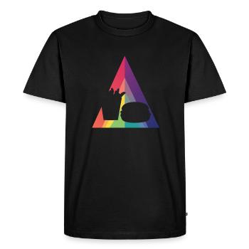 Burger Joint Cuisine de rue - T-shirt Premium bio Homme - noir - Devant - Nico (187cm)
