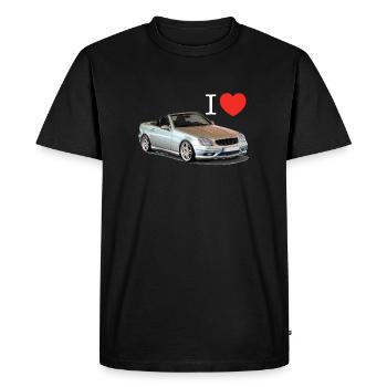 I Love SLK 32 - T-shirt Premium bio Homme - noir - Devant - Nico (187cm)