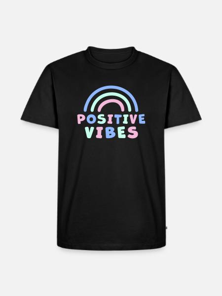 ONDES POSITIVES - T-shirt Premium bio Homme - noir