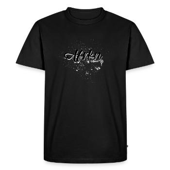 Out of frame - the sky the limit-1 - Men's Premium Organic T-Shirt - black - Front - Nico (187cm)