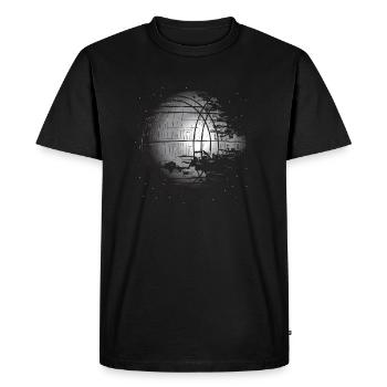 Ball of death - Men's Premium Organic T-Shirt - black - Front - Nico (187cm)