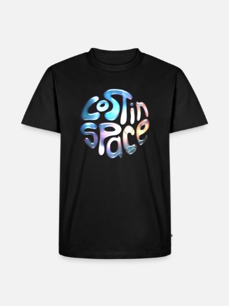 Perdu dans l’espace - T-shirt Premium bio Homme - noir