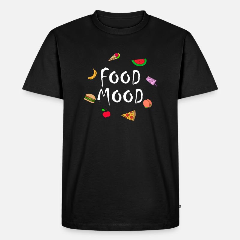 ESSENSSTIMMUNG - Männer Premium Bio T-Shirt - Schwarz