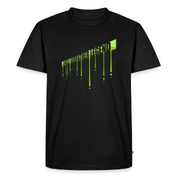 Uncle Godfather Legend Quote - Men's Premium Organic T-Shirt - black - Front - Nico (187cm)