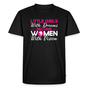 Égalité féministe des genres F - T-shirt Premium bio Homme - noir - Devant - Nico (187cm)