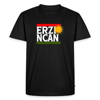 Erzincan kurdis - Men's Premium Organic T-Shirt - black - Front - Nico (187cm)