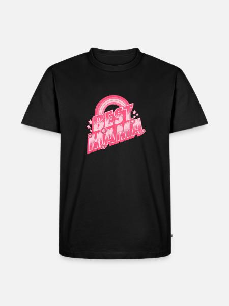 Best Mama | Best Mother - Men's Premium Organic T-Shirt - black