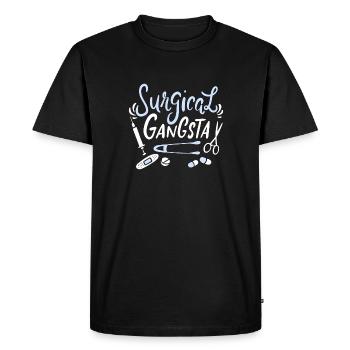Gangsta chirurgicale pour infirmières et médecins chirurgicaux - T-shirt Premium bio Homme - noir - Devant - Nico (187cm)