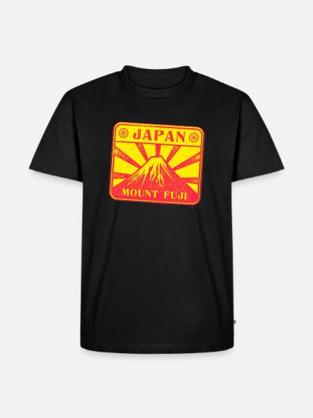 Japan travel - Men's Premium Organic T-Shirt - black