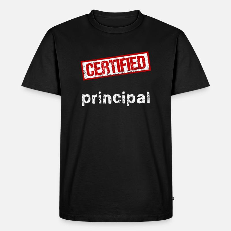 Manager - Männer Premium Bio T-Shirt - Schwarz