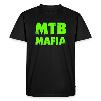 MTB Mafia - Men's Premium Organic T-Shirt - black - Front - Nico (187cm)