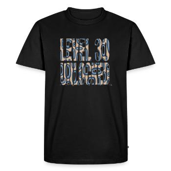 Card Games Fathers Day Shirt Beer Happy - Men's Premium Organic T-Shirt - black - Front - Nico (187cm)