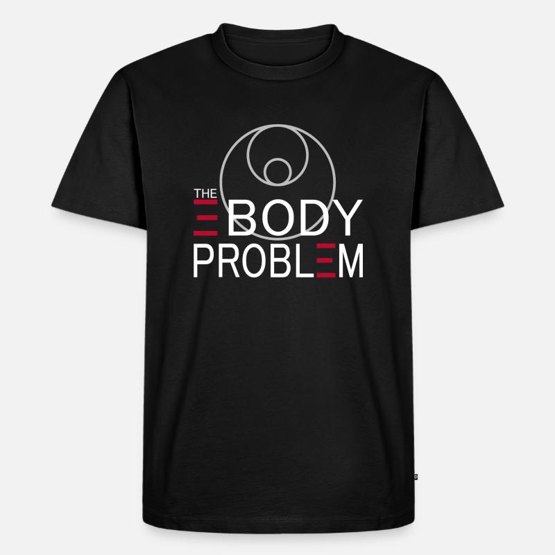 3-Körper-Problem - Das Drei-Körper-Problem - Männer Premium Bio T-Shirt - Schwarz