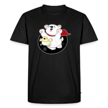 Chien Coréen - Style Japonais 06 - T-shirt Premium bio Homme - noir - Devant - Nico (187cm)