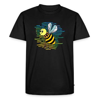 Insecte - T-shirt Premium bio Homme - noir - Devant - Nico (187cm)