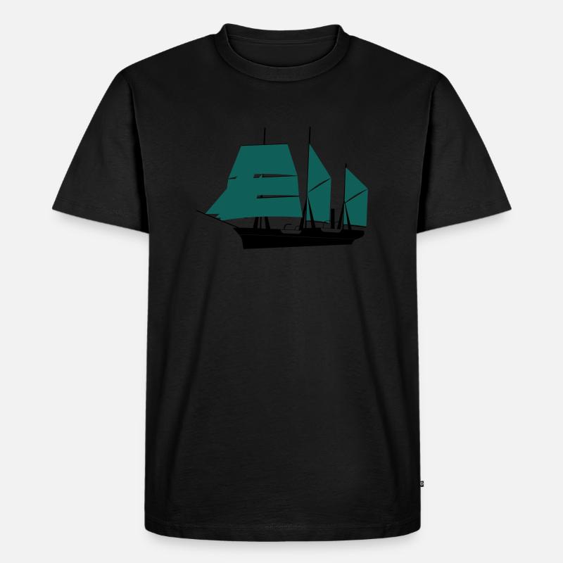 Endurance - Männer Premium Bio T-Shirt - Schwarz