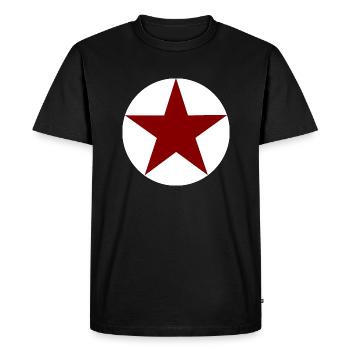 Révolution, Cuba, Che, AnTiFa, résistance - T-shirt Premium bio Homme - noir - Devant - Nico (187cm)