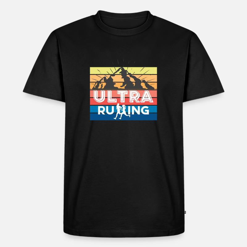 Ultra en cours d’exécution - T-shirt Premium bio Homme - noir
