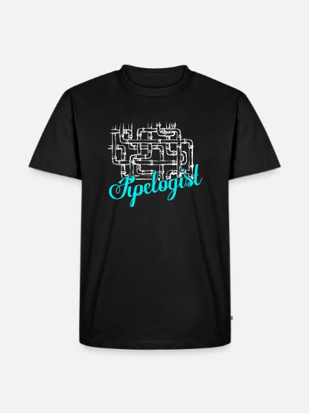 Pipelogist Plumber Pipefitter Wrench - Men's Premium Organic T-Shirt - black