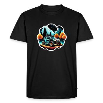 Quad & Off-Road - Men's Premium Organic T-Shirt - black - Front - Nico (187cm)