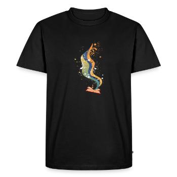 Livre Musique Fans Musique Littérature Partitions Concert - T-shirt Premium bio Homme - noir - Devant - Nico (187cm)