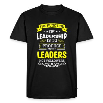 Chef Teambuilding Company Colleague - Men's Premium Organic T-Shirt - black - Front - Nico (187cm)