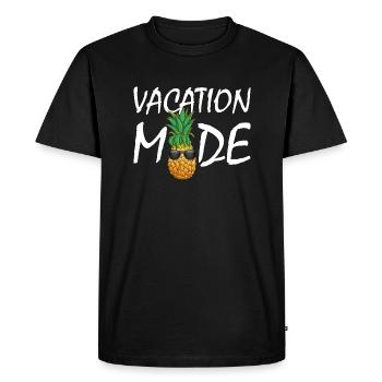 Lunettes de soleil Ananas en mode Vacances | Croisière d’été - T-shirt Premium bio Homme - noir - Devant - Nico (187cm)