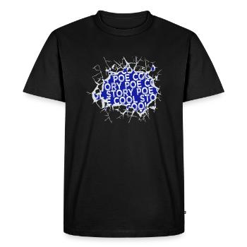 Livres littéraires Café Livre Citations Amoureux des livres - T-shirt Premium bio Homme - noir - Devant - Nico (187cm)