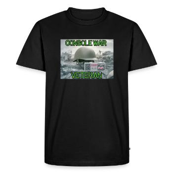 Console war veteran - T-shirt Premium bio Homme - noir - Devant - Nico (187cm)