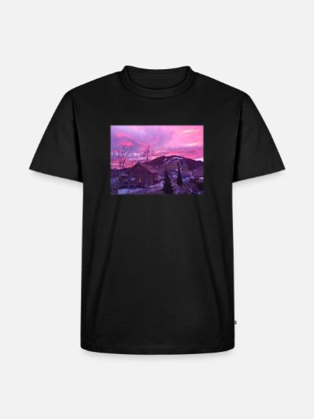 Imagine sky - Men's Premium Organic T-Shirt - black