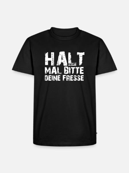 hmbdf - Männer Premium Bio T-Shirt - Schwarz