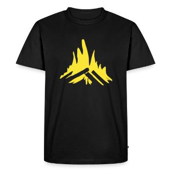 Feu de camp Camping Nature Vecteur de feu de forêt 4 - T-shirt Premium bio Homme - noir - Devant - Nico (187cm)