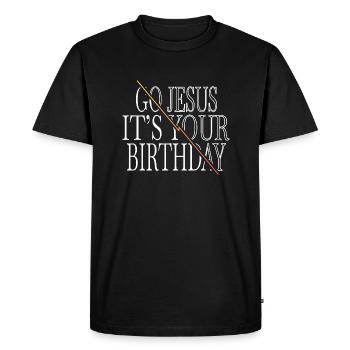 animal dictons chambre à coucher heureux idée présente maladroit - T-shirt Premium bio Homme - noir - Devant - Nico (187cm)