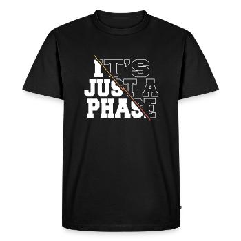 Jokes Astronomy Astronomy Tshirt Art Christmas - Men's Premium Organic T-Shirt - black - Front - Nico (187cm)