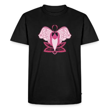 amour de Dieu - T-shirt Premium bio Homme - noir - Devant - Nico (187cm)