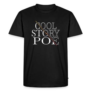 Movie Lover Book Fan Citation Drôle Citation Féminin - T-shirt Premium bio Homme - noir - Devant - Nico (187cm)