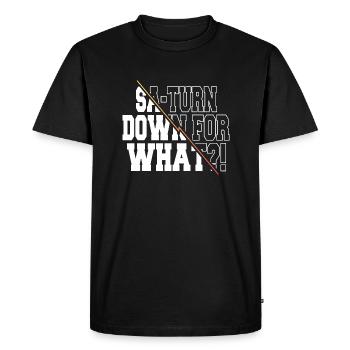 Noël drôle citation astronome amateurs bday - T-shirt Premium bio Homme - noir - Devant - Nico (187cm)