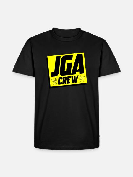 Jga Crew Junggesellenabschied - Männer Premium Bio T-Shirt - Schwarz