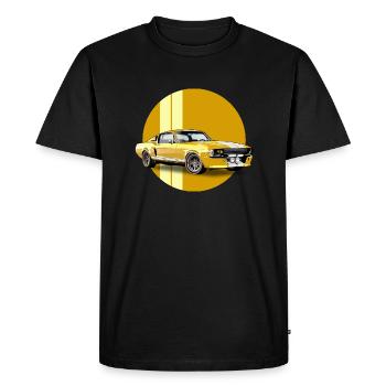 Voiture de sport - T-shirt Premium bio Homme - noir - Devant - Nico (187cm)
