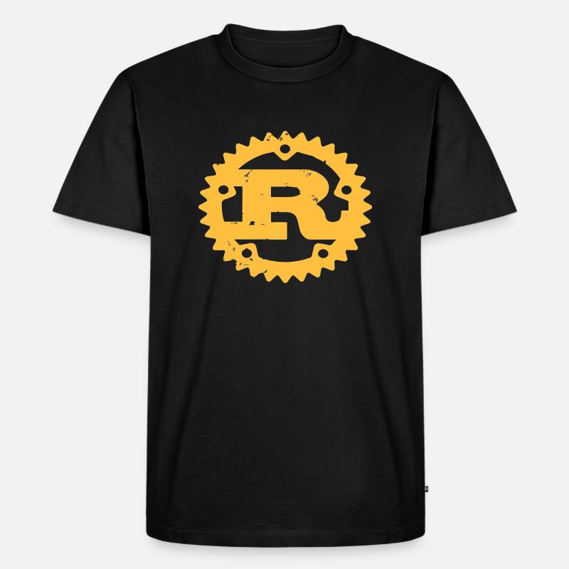 Rostprogrammierung - Männer Premium Bio T-Shirt - Schwarz