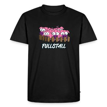 Parapente full Stall Pig - T-shirt Premium bio Homme - noir - Devant - Nico (187cm)