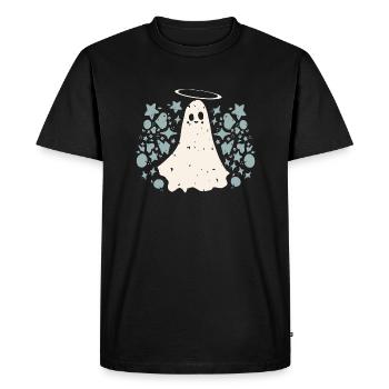 Saint- - T-shirt Premium bio Homme - noir - Devant - Nico (187cm)
