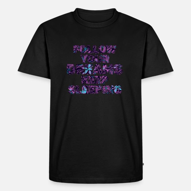 Keep Your Dreams Keep Sleeping - Men's Premium Organic T-Shirt - black