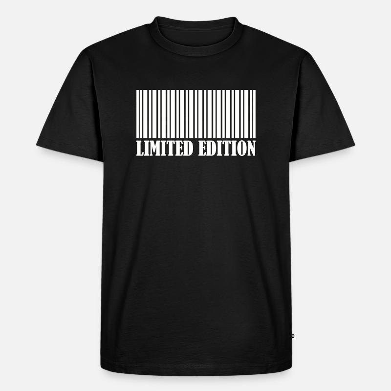 Code-barres édition limitée - T-shirt Premium bio Homme - noir