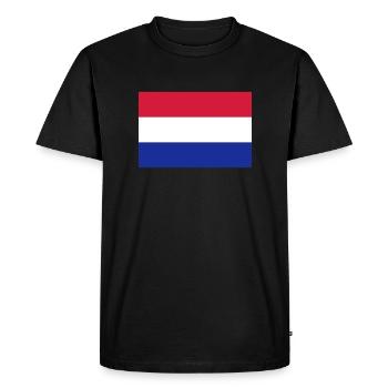 Netherlands - Men's Premium Organic T-Shirt - black - Front - Nico (187cm)