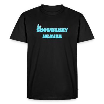 Snowbunny Heaven - Men's Premium Organic T-Shirt - black - Front - Nico (187cm)