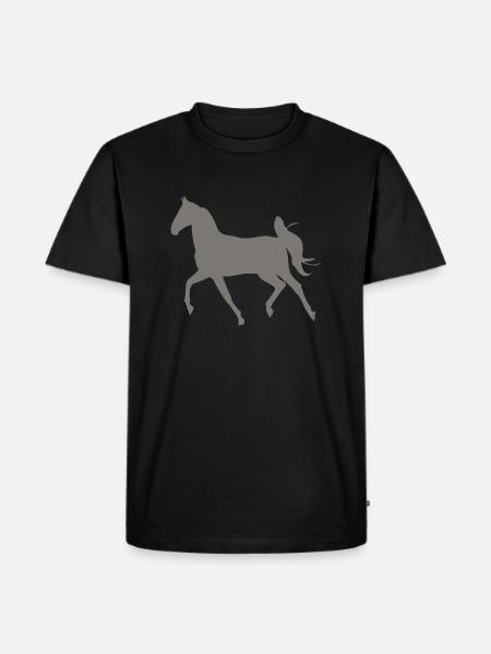 cheval - T-shirt Premium bio Homme - noir
