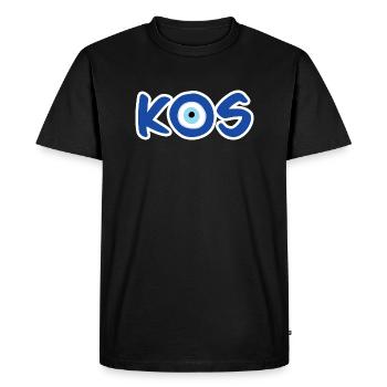 Nazar - Kos - T-shirt Premium bio Homme - noir - Devant - Nico (187cm)