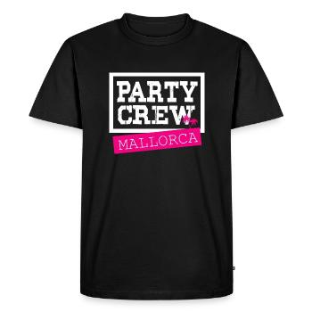 Équipe de fête de Majorque - T-shirt Premium bio Homme - noir - Devant - Nico (187cm)