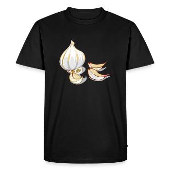 ail - T-shirt Premium bio Homme - noir - Devant - Nico (187cm)